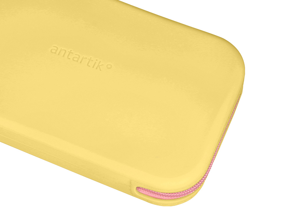 FOURRE-TOUT ANTARTIK PLAT EN SILICONE MODELE TROPICAL DIVE 190X120X25MM COLORIS JAUNE