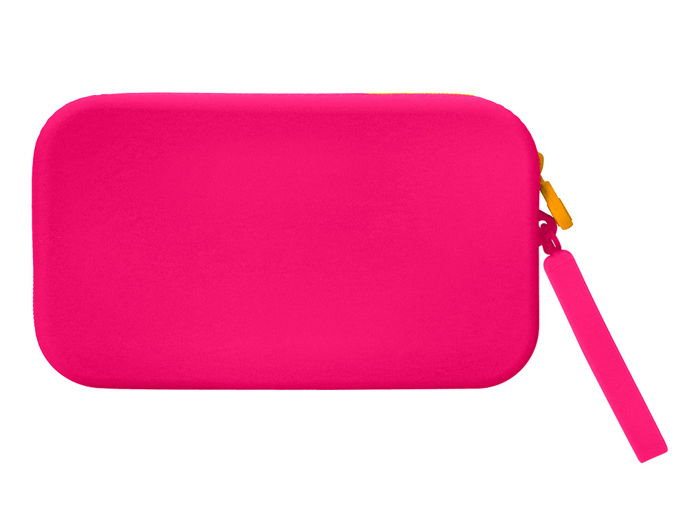 FOURRE-TOUT ANTARTIK PLAT EN SILICONE MODELE TROPICAL DIVE 190X120X25MM COLORIS FUCHSIA