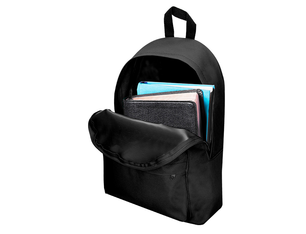 SAC A DOS LIDERPAPEL 1 COMPARTIMENT 40X12,5X30CM COLORIS NOIR