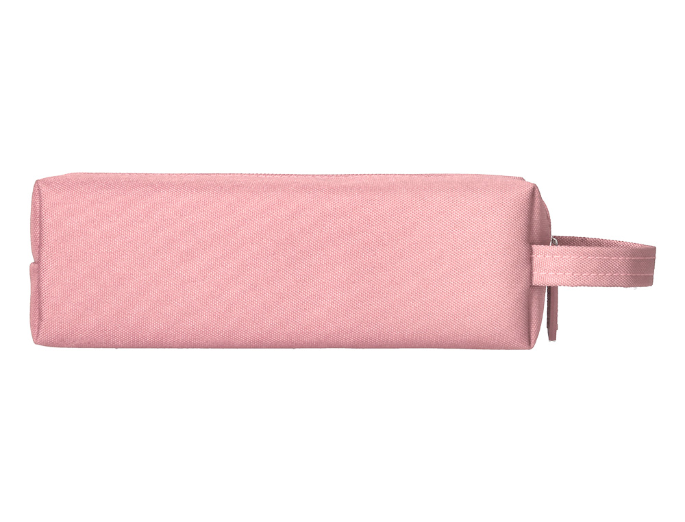 FOURRE-TOUT LIDERPAPEL 1 COMPARTIMENT AVEC ANSE 21X7CM COLORIS ROSE
