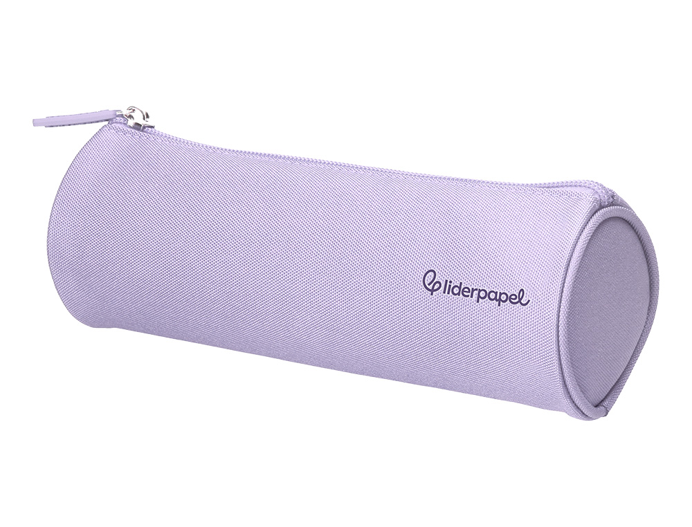 FOURRE-TOUT LIDERPAPEL ROND 21X7CM COLORIS LILAS