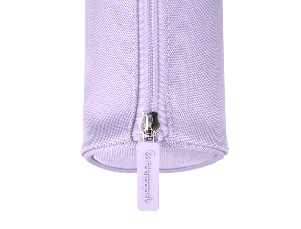 FOURRE-TOUT LIDERPAPEL ROND 21X7CM COLORIS LILAS