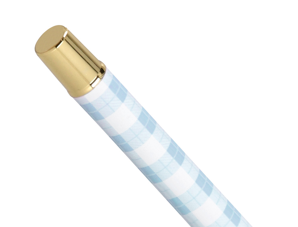 ROLLER BELIUS PICNIC ALUMINIUM ENCRE NOIRE COLORIS BLEU CIEL DORE BOITE DESIGN