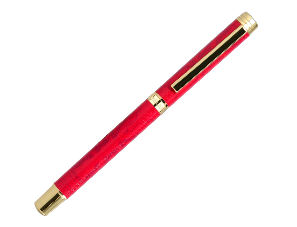 ROLLER BELIUS WILD WEST ALUMINIUM ENCRE NOIRE COLORIS BORDEAUX DORE BOITE DESIGN