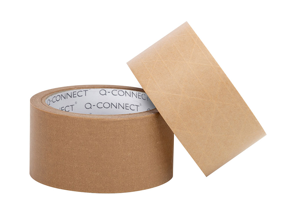 RUBAN ADHESIF Q-CONNECT POUR EMBALLAGE KRAFT 50MX50MM