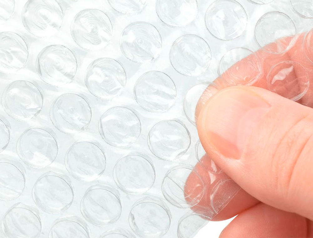 FILM A BULLES LIDERPAPEL ECOUSE 30% PLASTIQUE RECYCLE  30G/M2 ROULEAU 1,60X200M