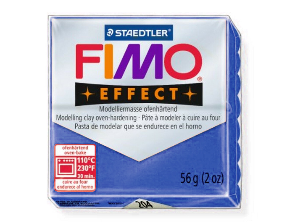 PTE  MODELER FIMO SOFT COLORIS BLEU PACIFIQUE PAIN 57G