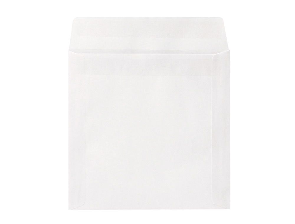 POCHETTE CD/DVD Q-CONNECT PAPIER FENTRE RABAT AUTO-ADHSIF COLORIS BLANC PAQUET 50 UNITS