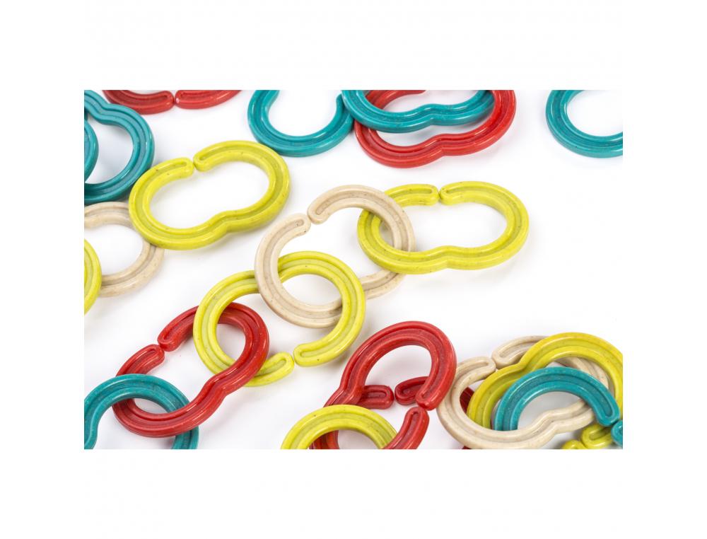 MAXI CHAINONS ECO CONÃUS MINILAND 5 CM MATIERE         ECOLOGIQUE 48 PIECES