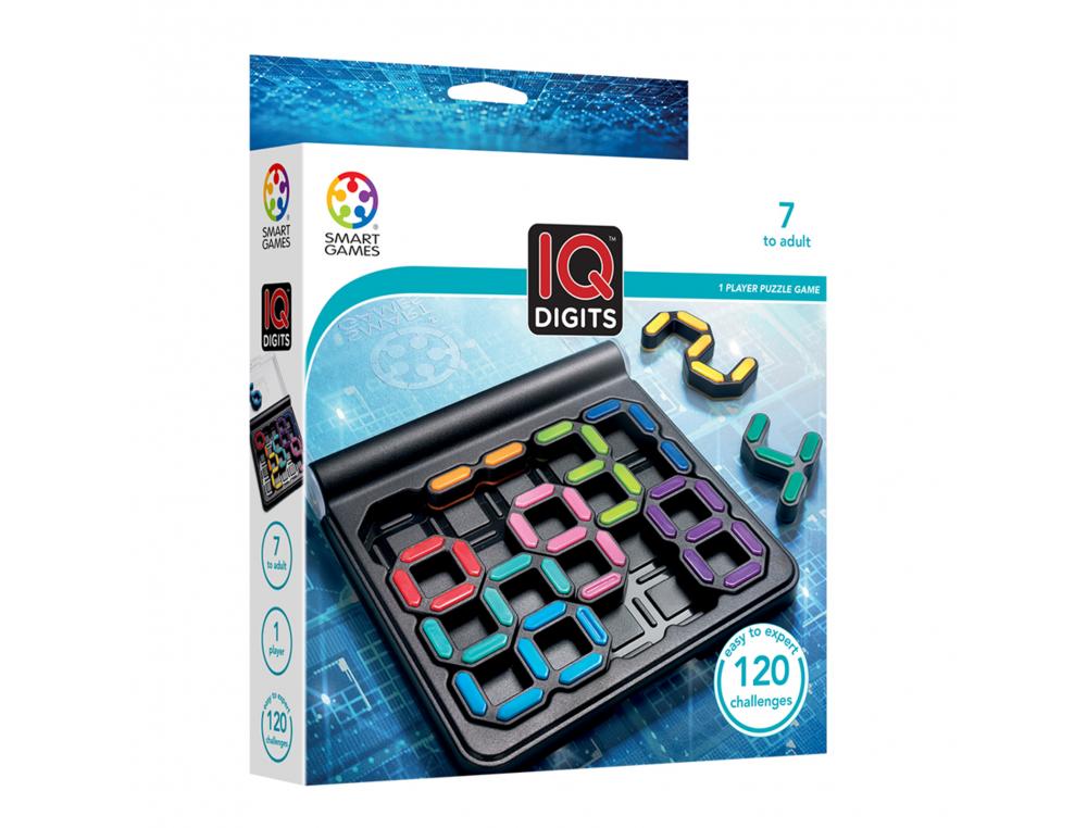LOGIQUE REFLEXION SMART IQ DIGITS PLACER LES CHIFFRES 120 DEFIS 1 COFFRET 10 PIECES DE 0 A 9 LIVRET DEFIS