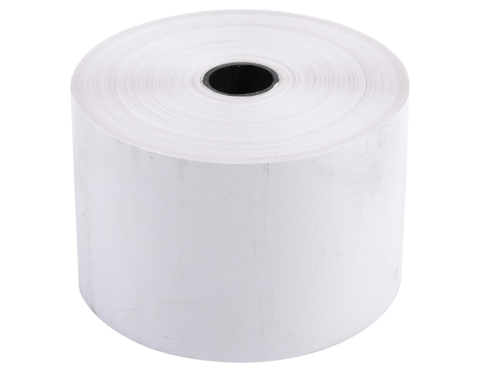 BOBINE THERMIQUE EXACOMPTA CAISSES ENREGISTREUSES 44X70MM MANDRIN 12MM 1 PLI COLORIS BLANC