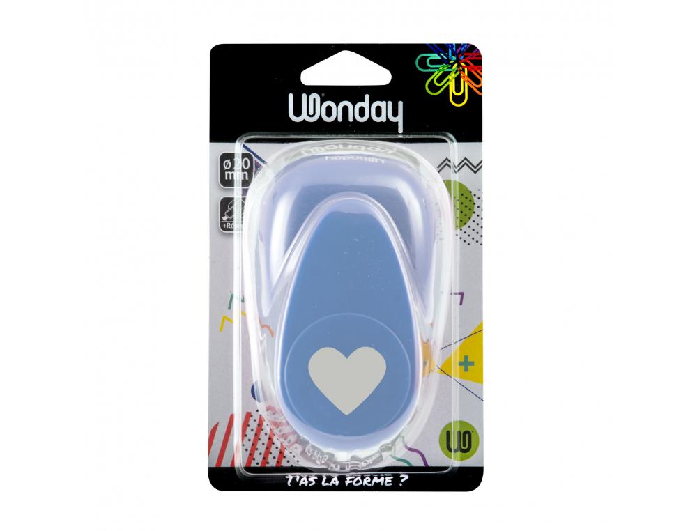 PERFORATEUR WONDAY A LEVIER COEUR  76MM CORPS LASTIQUE   AVEC RESERVE