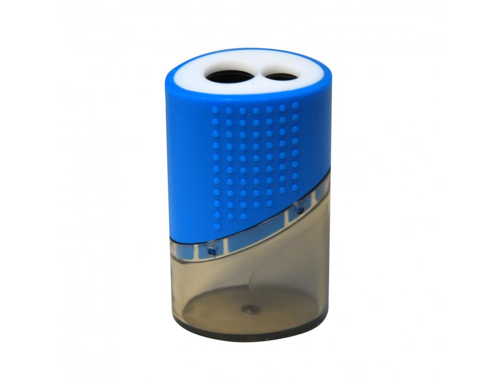 TAILLE-CRAYONS WONDAY PLASTIQUE 2 USAGES RESERVE COLORIS ASSORTIS