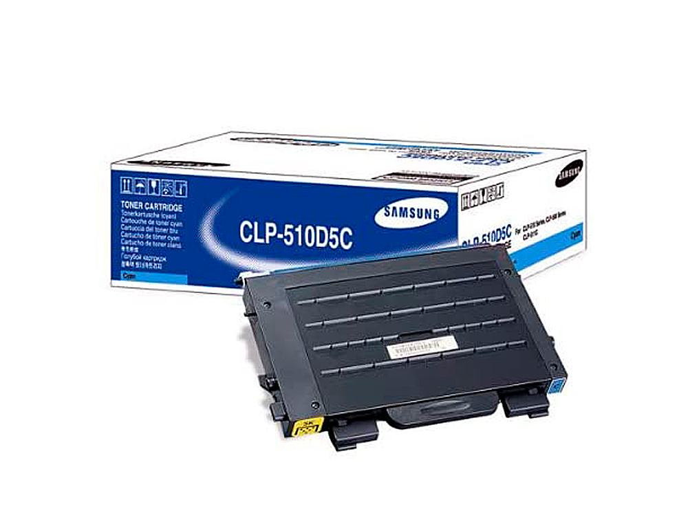 TONER LASER SAMSUNG CLP-510D5C CYAN 5000P