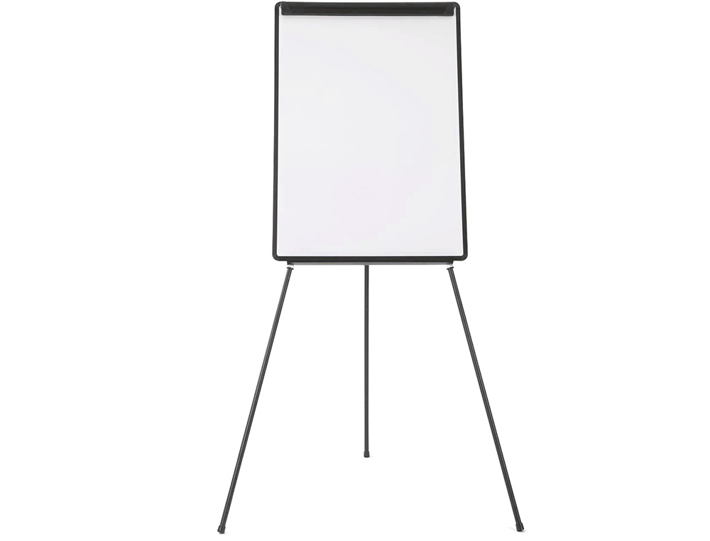 CHEVALET Q-CONNECT CONOMIQUE FOND MLAMIN TABLEAU EFFAABLE SEC 70X100CM AUGET BARETTE PIVOTANTE HAUTEUR MAXIMUM 2M