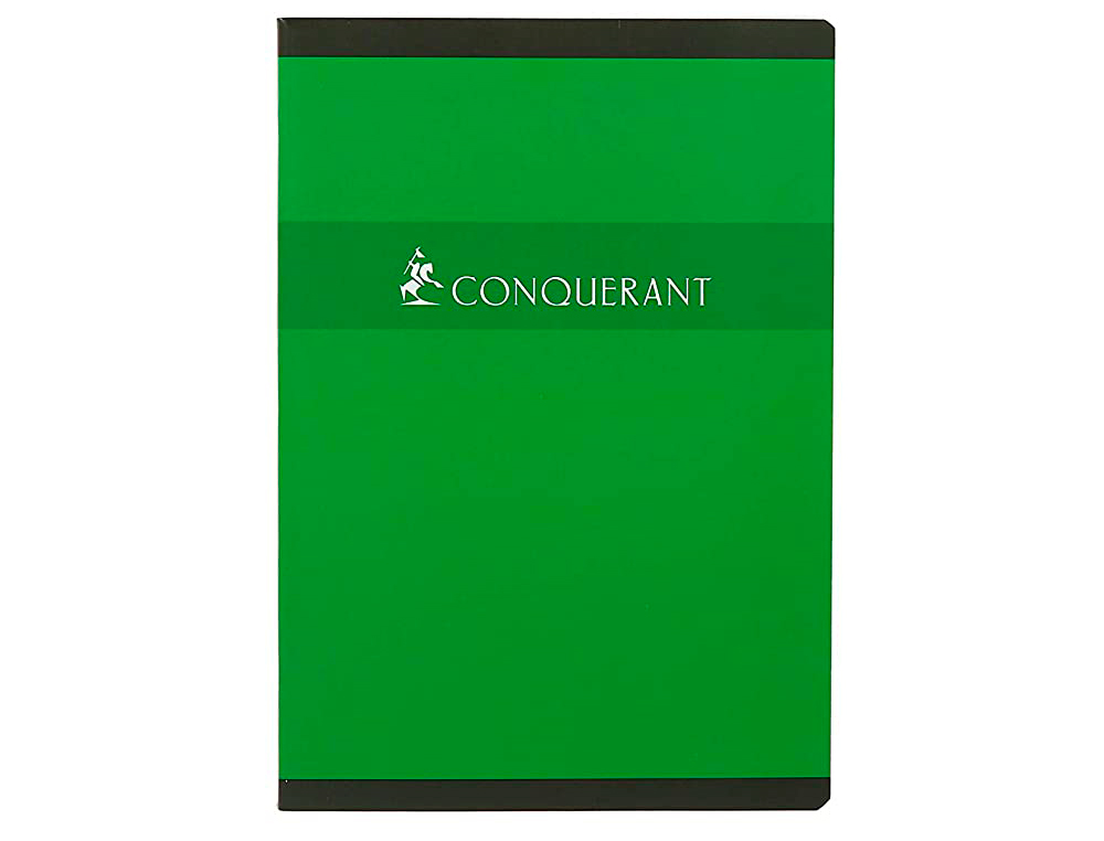CAHIER PIQU CONQURANT SEPT COUVERTURE OFFSET A5+ 17X22CM 96 PAGES 70G 5X5MM