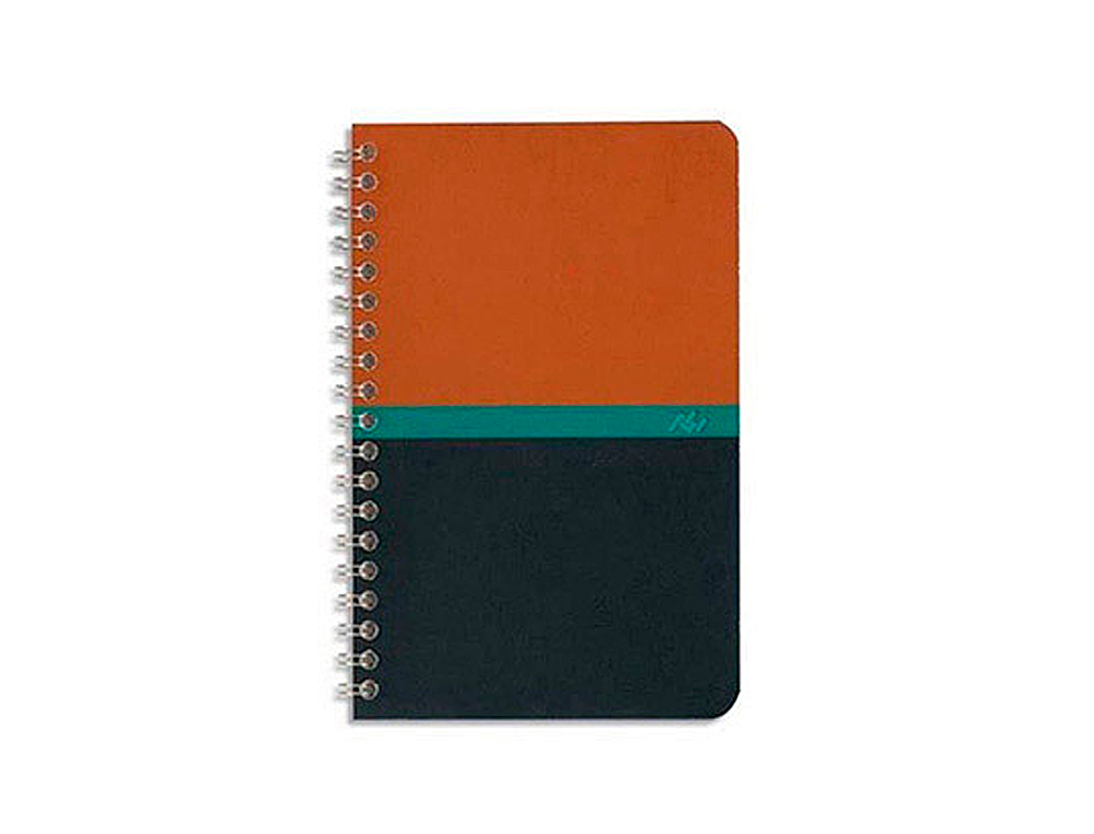 CARNET CONQUÉRANT SEPT RELIURE INTÉGRALE PAPIER SURFIN 70G COUVERTURE CARTE VERNIE 250G 11X17CM 100 PAGES 5X5MM