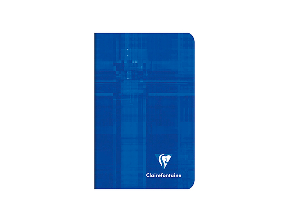 CARNET PIQUÉ CLAIREFONTAINE PAPIER VÉLIN VELOUTÉ COUVERTURE PELLICULÉE LAVABLE 7,5X12CM 48 PAGES 90G 4X4MM