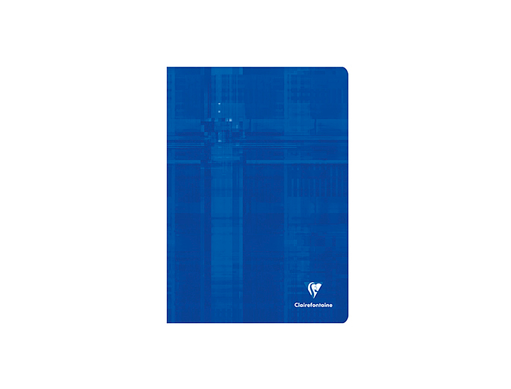 CAHIER PIQUÉ CLAIREFONTAINE PAPIER VÉLIN VELOUTÉ COUVERTURE PELLICULÉE A4 21X29,7CM 96 PAGES 90G 5X5MM