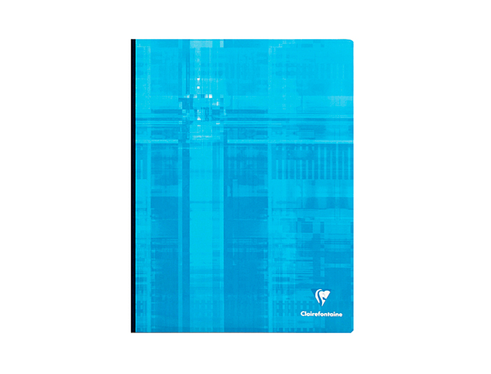 CAHIER BROCH CLAIREFONTAINE PAPIER VLIN VELOUT COUVERTURE SOUPLE PELLICULE A4+ 24X32CM 192 PAGES 90G SYS