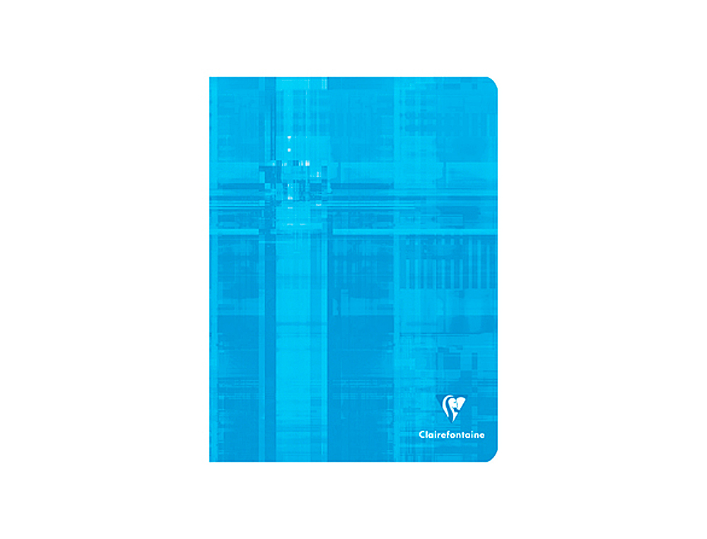 CAHIER PIQU CLAIREFONTAINE PAPIER VLIN VELOUT COUVERTURE PELLICULE A5+ 17X22CM 64 PAGES 90G SYS