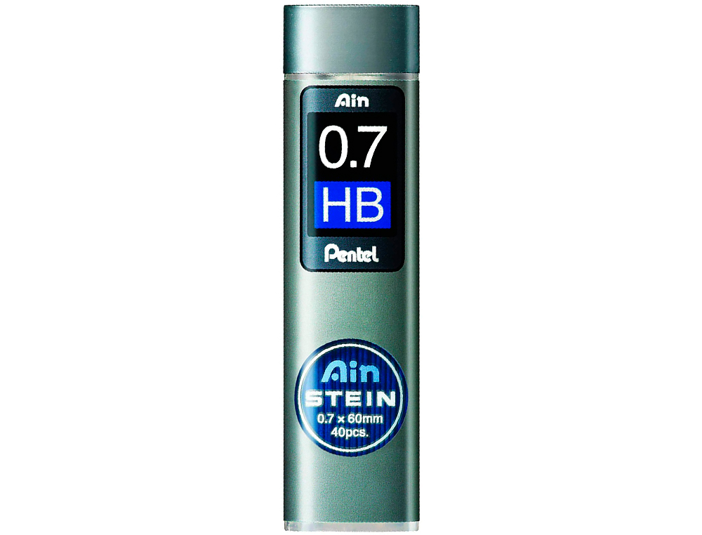 MINE PENTEL 0.7MM HB HAUTE DENSIT RSISTANTE TUI AVEC BEC VERSEUR 40 UNITS