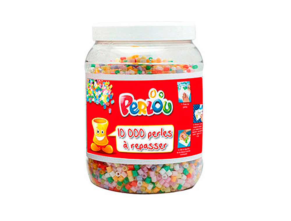PERLE  REPASSER GRAINE CRATIVE 15 COLORIS ASSORTIS POT 10000 UNITS