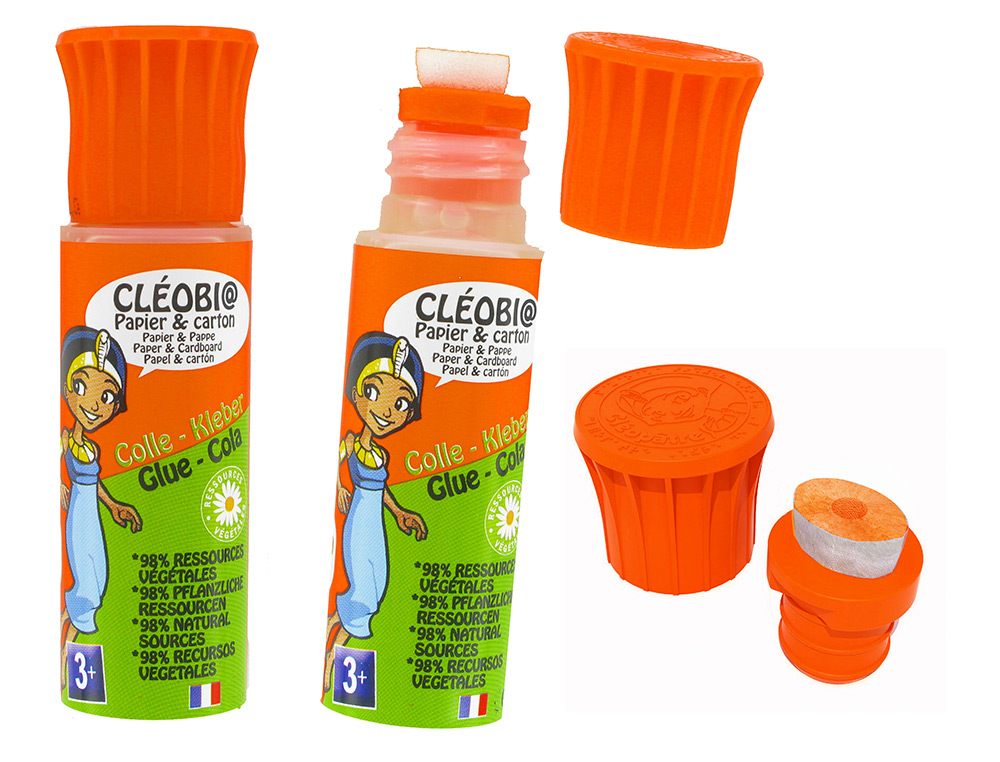 COLLE SCOLAIRE CLOPTRE CLOBIO LIQUIDE FORTE PRISE DIFFRE ETENDEUR MOUSSE RECHARGEABLE FLACON 25G