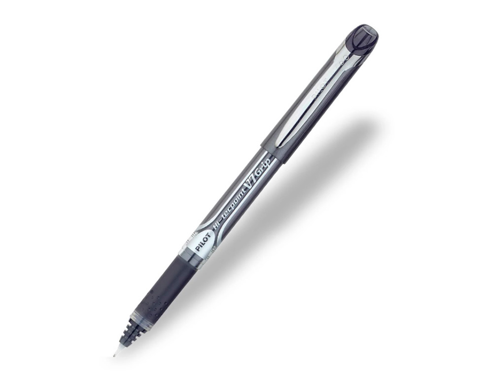 STYLO PILOT V7 GRIP CRITURE MOYENNE 0.5MM CLIP MTAL GRIP PRHENSION NIVEAU ENCRE LIQUIDE VISIBLE 1600M CRITURE NOIR