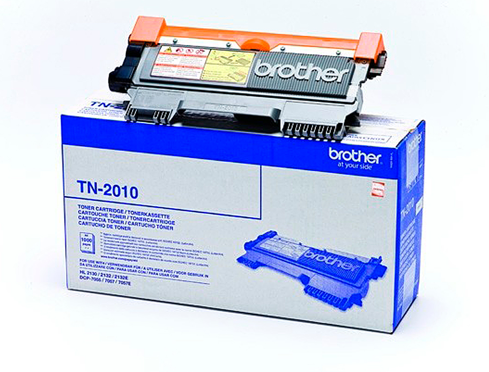 TONER LASER BROTHER TN2010 COULEUR NOIR 1000P