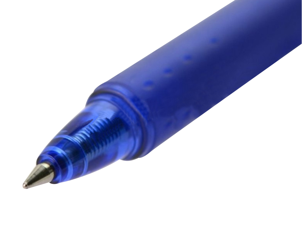 ROLLER PILOT FRIXION CLICKER ÉCRITURE MOYENNE 0.35MM ENCRE EFFAÇABLE GOMME SERTIE GRIP PREHENSION RECHARGEABLE BLEU