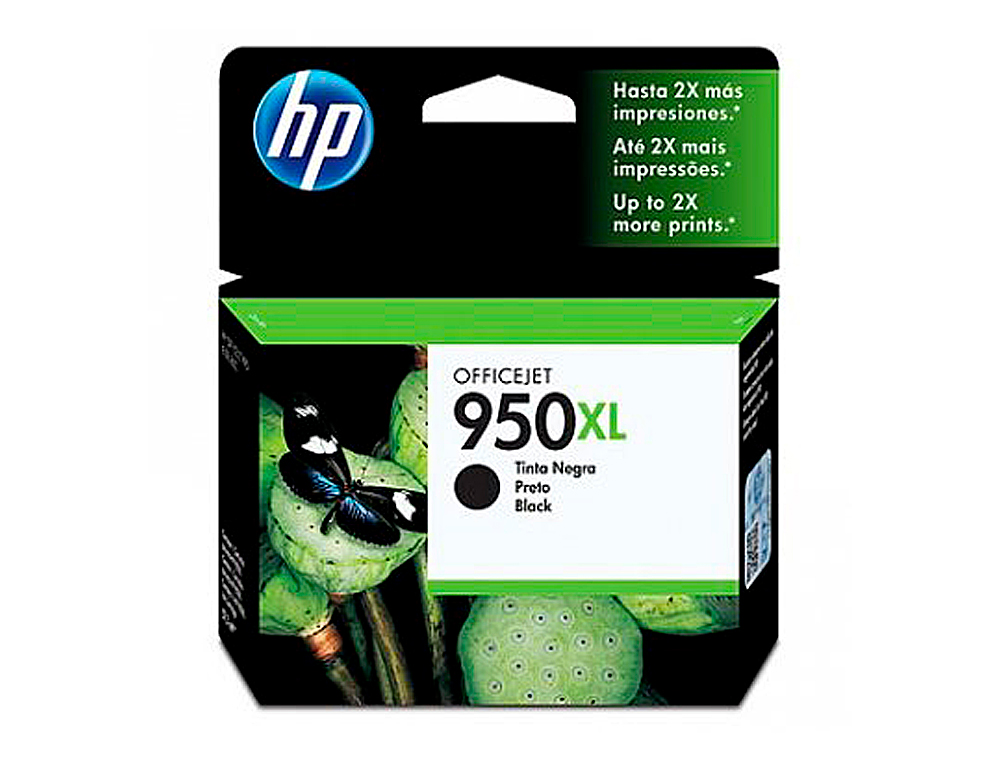 CARTOUCHE HP 950XL JET D'ENCRE CN045AE COULEUR NOIR HAUTE CAPACIT 2300P