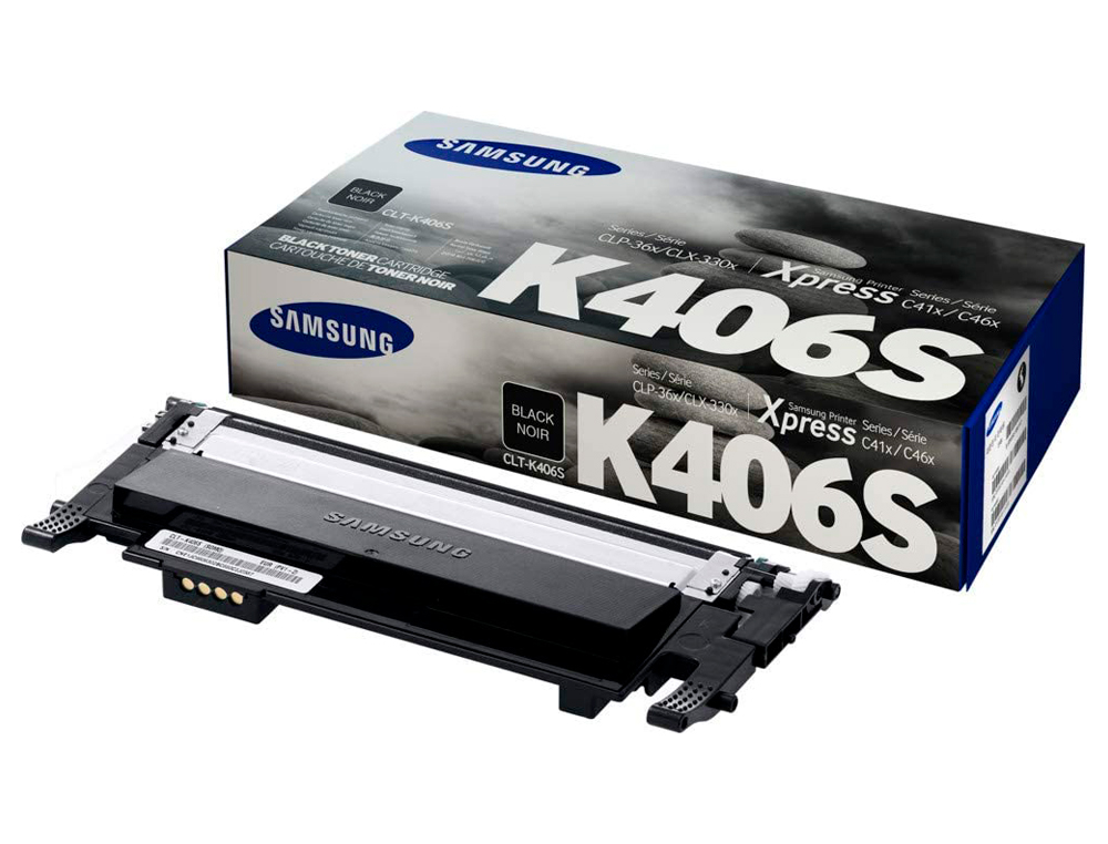 TONER LASER SAMSUNG ST984A MULTIFONCTIONS CLT-C406S COULEUR CYAN 1000P