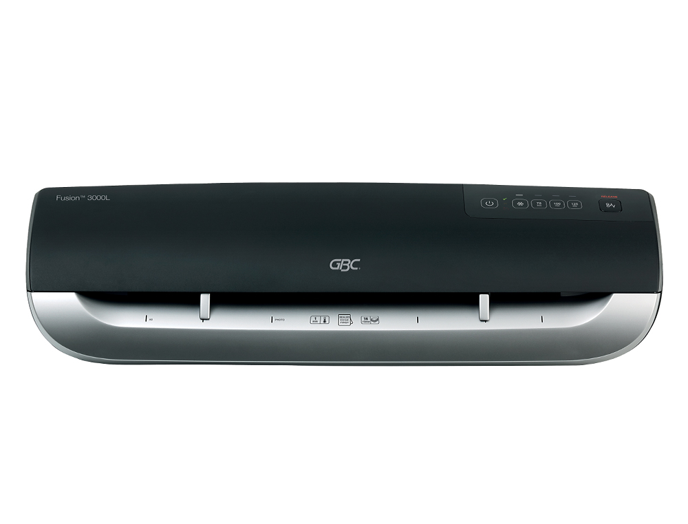 PLASTIFIEUSE GBC FUSION 3000L  CHAUD A3 75/125MC BUTE RGLABLE PLATEAU SORTIE ALERTE SONORE COMPACT USAGE FRQUENT