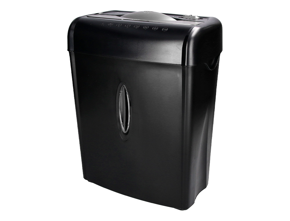 DESTRUCTEUR Q-CONNECT Q6CC2 OCCASIONNEL STANDARD VITESSE 3MIN COUPE CROISE 5MM A4 CONFIDENTIEL 14L 307X186X399MM 3.72KG