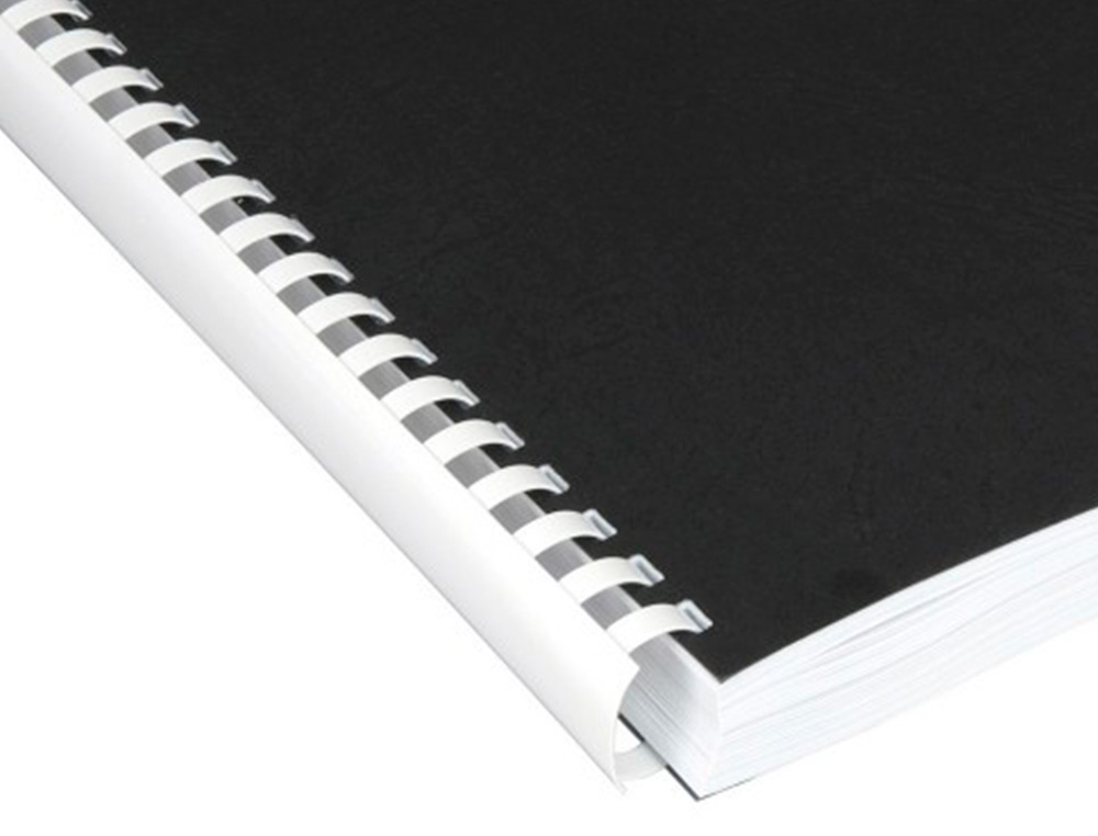ANNEAU PLASTIQUE  RELIER Q-CONNECT CAPACIT 180F 22MM DIAMTRE COLORIS BLANC BOTE 50 UNITS