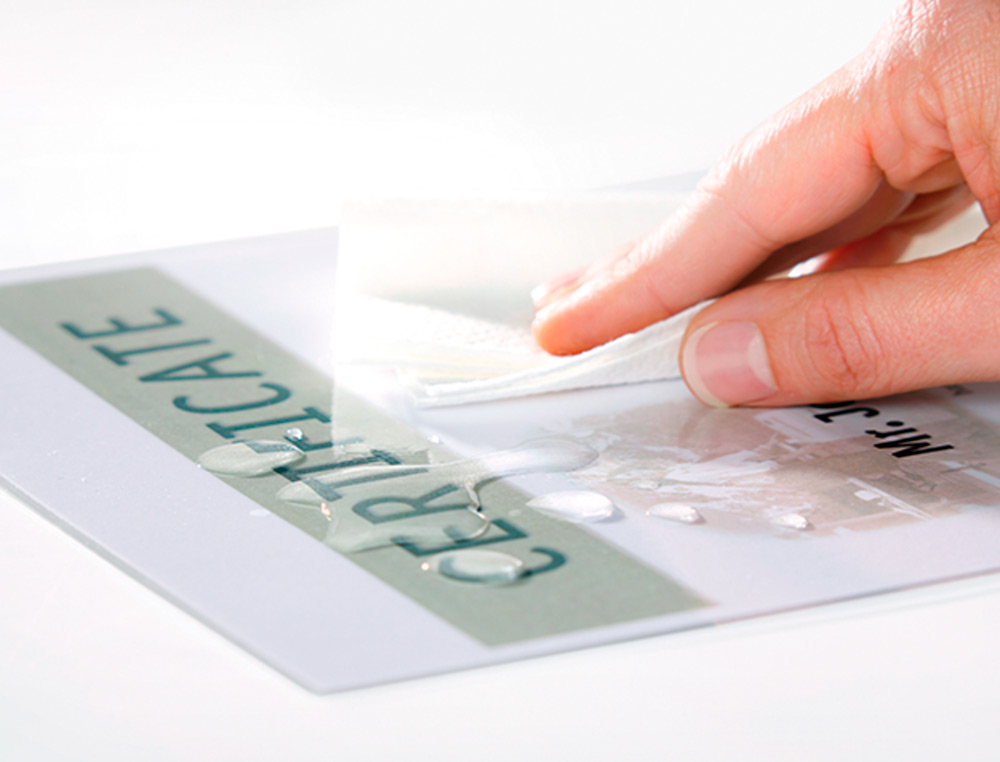 POCHETTE PLASTIFICATION Q-CONNECT À CHAUD ÉCONOMIQUE FORMAT A4 80 MICRONS BOÎTE 100 UNITÉS