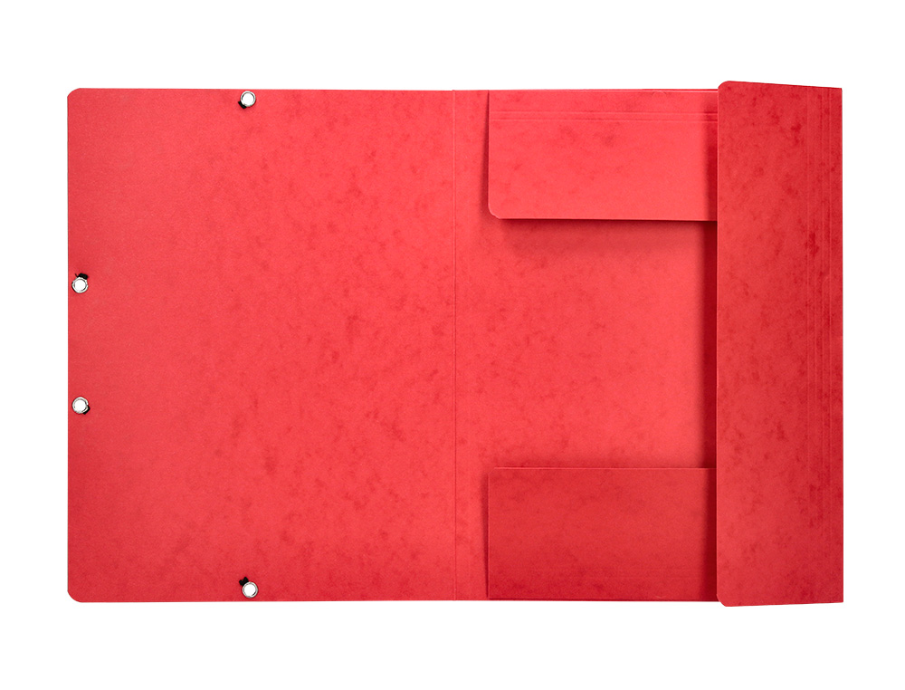 CHEMISE Q-CONNECT CARTE LUSTRE 375G POUR DOCUMENTS A4 320X243MM 3 RABATS COLORIS ASSORTIS