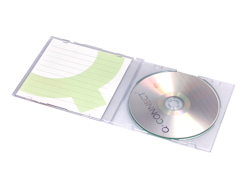 CD-R Q-CONNECT 700MB 80MIN BOÎTIER SLIM 10 UN