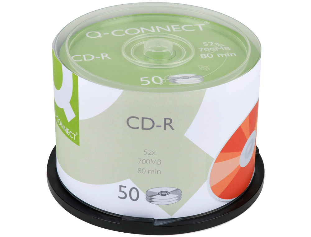 CD-R Q-CONNECT 700MB 80MIN TOUR 50 UNITS