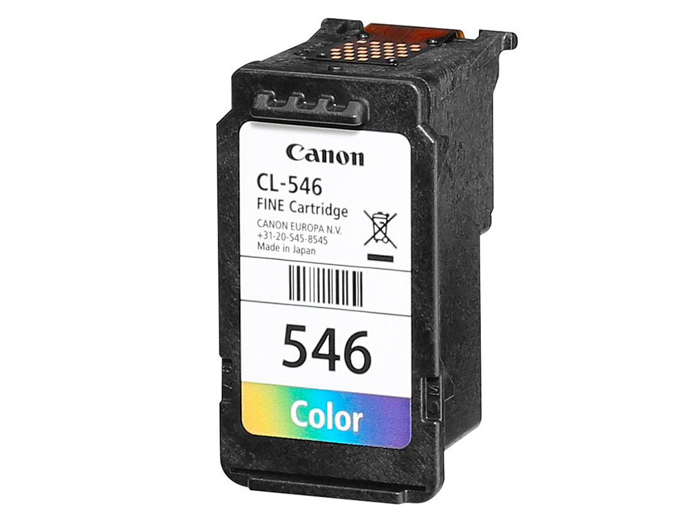 CARTOUCHE CANON JET D'ENCRE 8289 B001-PG546 3 COULEURS CYAN/MAGENTA/JAUNE 180P