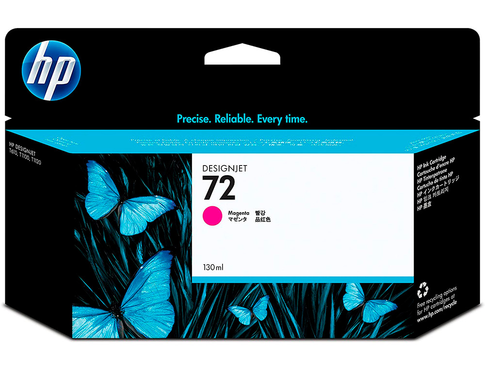 CARTOUCHE HP 72 JET D'ENCRE DESIGNJET SD PRO C9372A COULEUR MAGENTA 130ML