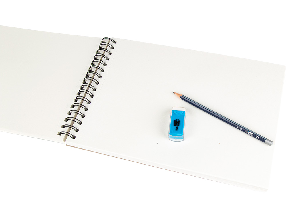 BLOC SPIRALE LIDERPAPEL ESQUISSES UNI 90G/M2 A3 100F