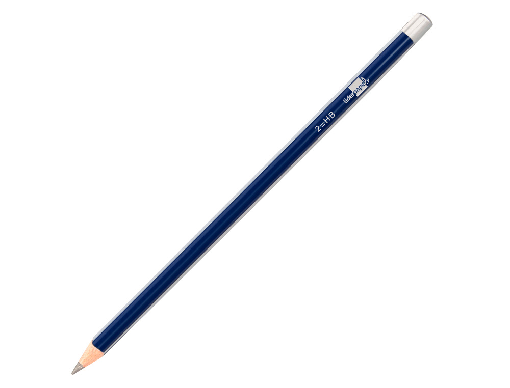 CRAYON GRAPHITE LIDERPAPEL BOIS CORPS TRIANGULAIRE MÉTALLISÉ COLORIS VIFS MINE ULTRA-RÉSISTANTE SANS GOMME
