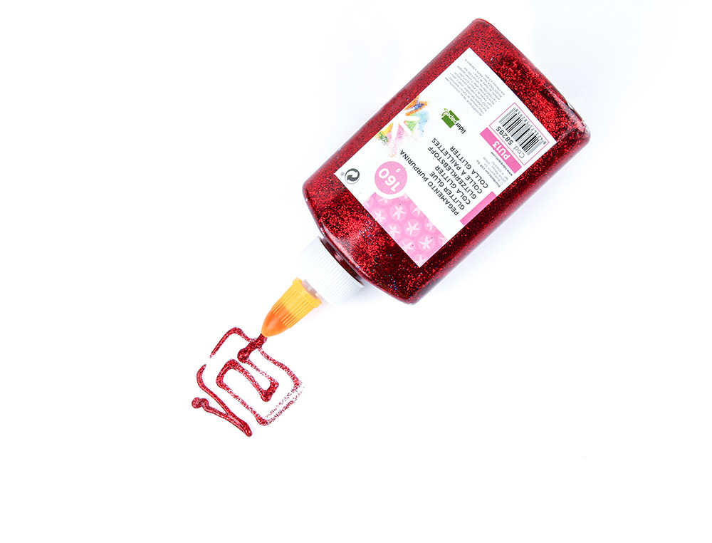 COLLE PAILLETE LIDERPAPEL COLORIS ASSORTIS MTALLISS POT 160G