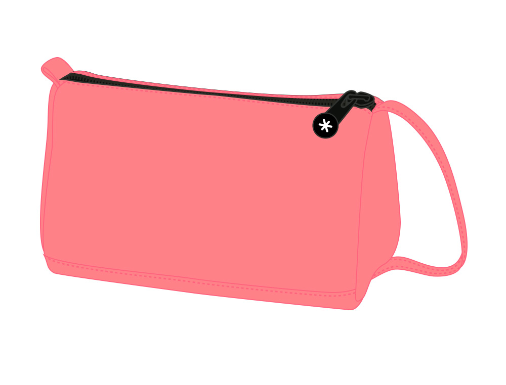 TROUSSE LARGE ANTARTIK AVEC POCHE FRONTALE GRANDE         OUVERTURE 110X85X200 MM       CORAIL
