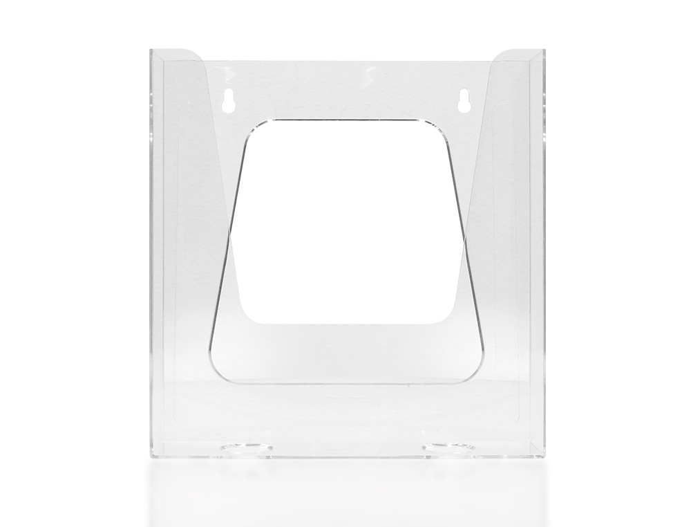 PORTE-VISUELS Q-CONNECT MURAL PLEXIGLAS TRANSPARENT FORMAT  A5 170X41X177 MM