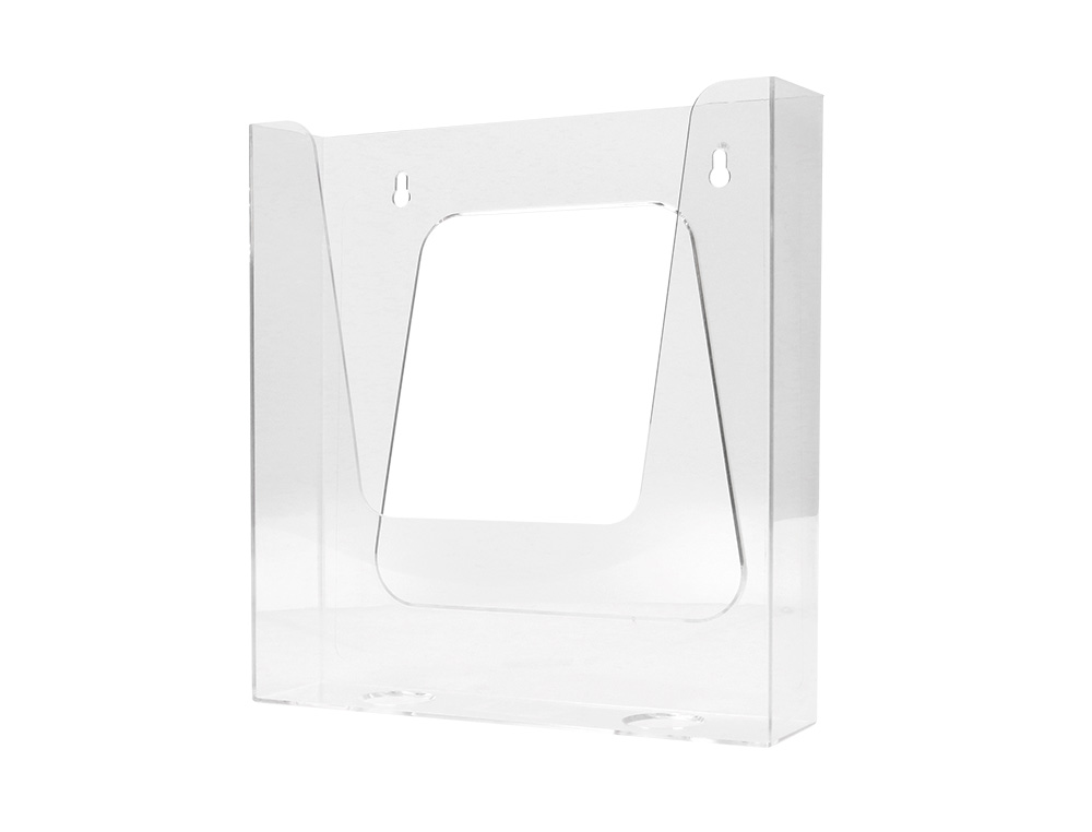 PORTE-VISUELS Q-CONNECT MURAL PLEXIGLAS TRANSPARENT FORMAT  A5 170X41X177 MM