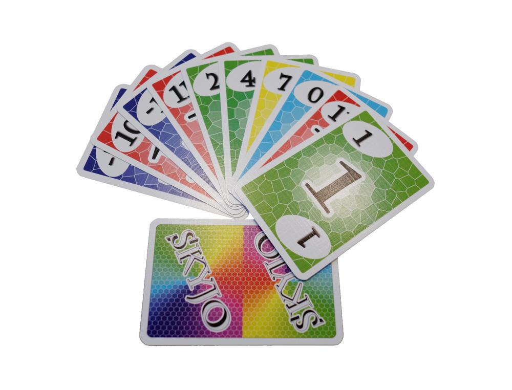 JEU INTERDACTA SKYJO 150 CARTES + 1 BLOC SCORE + 1     REGLE DU JEU