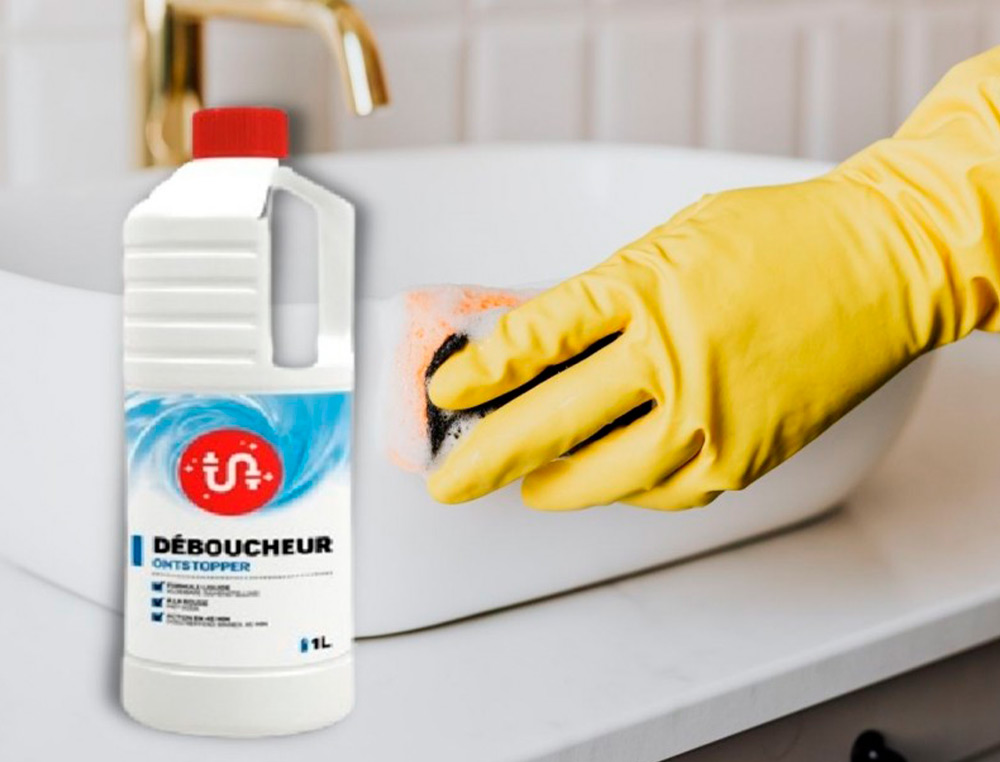 DBOUCHEUR COLDIS LIQUIDE DISSOUT MATIRES ORGANIQUES SANS ABMER MAIL NI TUYAUTERIE PLASTIQUE FLACON 1L